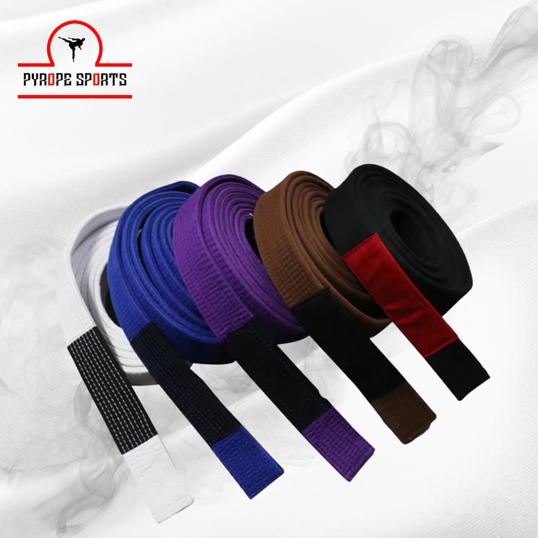 Brazilian Jiu Jitsu Belts BJJ Ranking Belt Custom Logo Martial Arts Uniform Belt