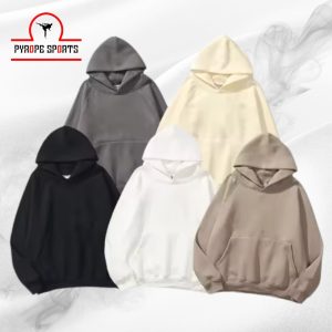Premium Oversized Pullover Hoodies Custom Fleece Hooded Sweatshirts Streetwear Blank Hoodies for Men & Women