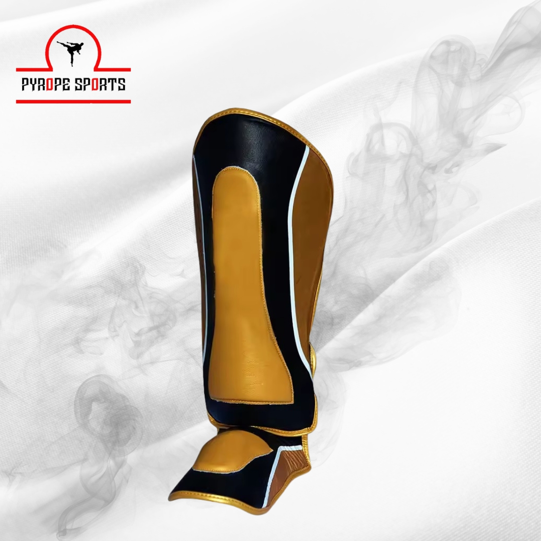 Premium Muay Thai Shin Guards – Gold Edition | MMA & Kickboxing Leg Protection - Image 5