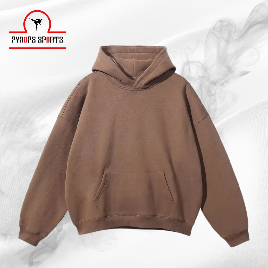 Premium Oversized Pullover Hoodies Custom Fleece Hooded Sweatshirts Streetwear Blank Hoodies for Men & Women - Image 4