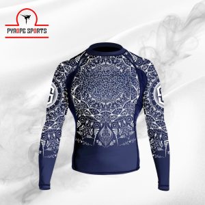 Men’s Compression Rash Guard – MMA, BJJ & Gym Training Shirt | Long Sleeve Performance Wear | Custom Design Available
