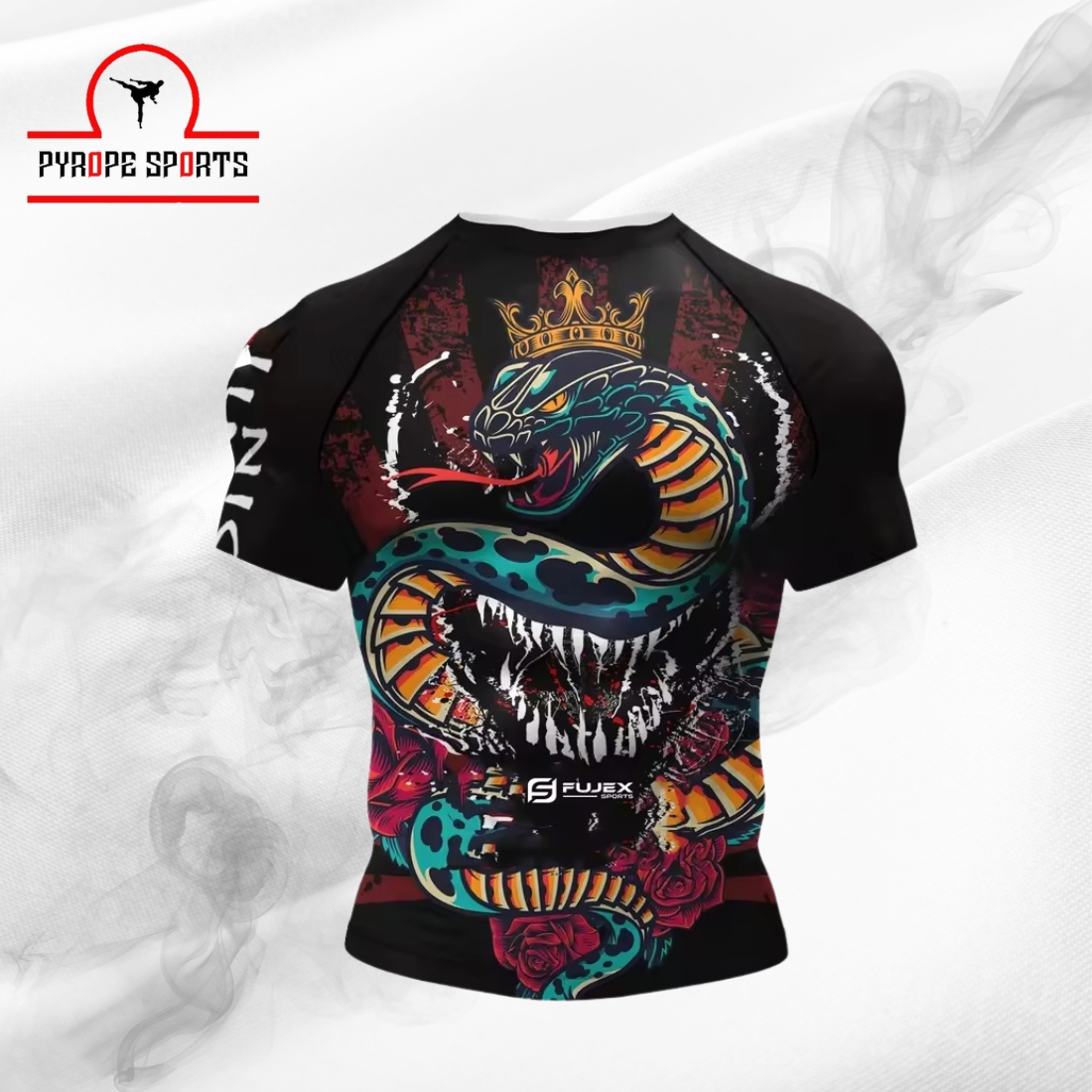 Men’s Compression T-Shirt | MMA, BJJ & Gym Performance Tee | Custom Sportswear Manufacturer - Image 5