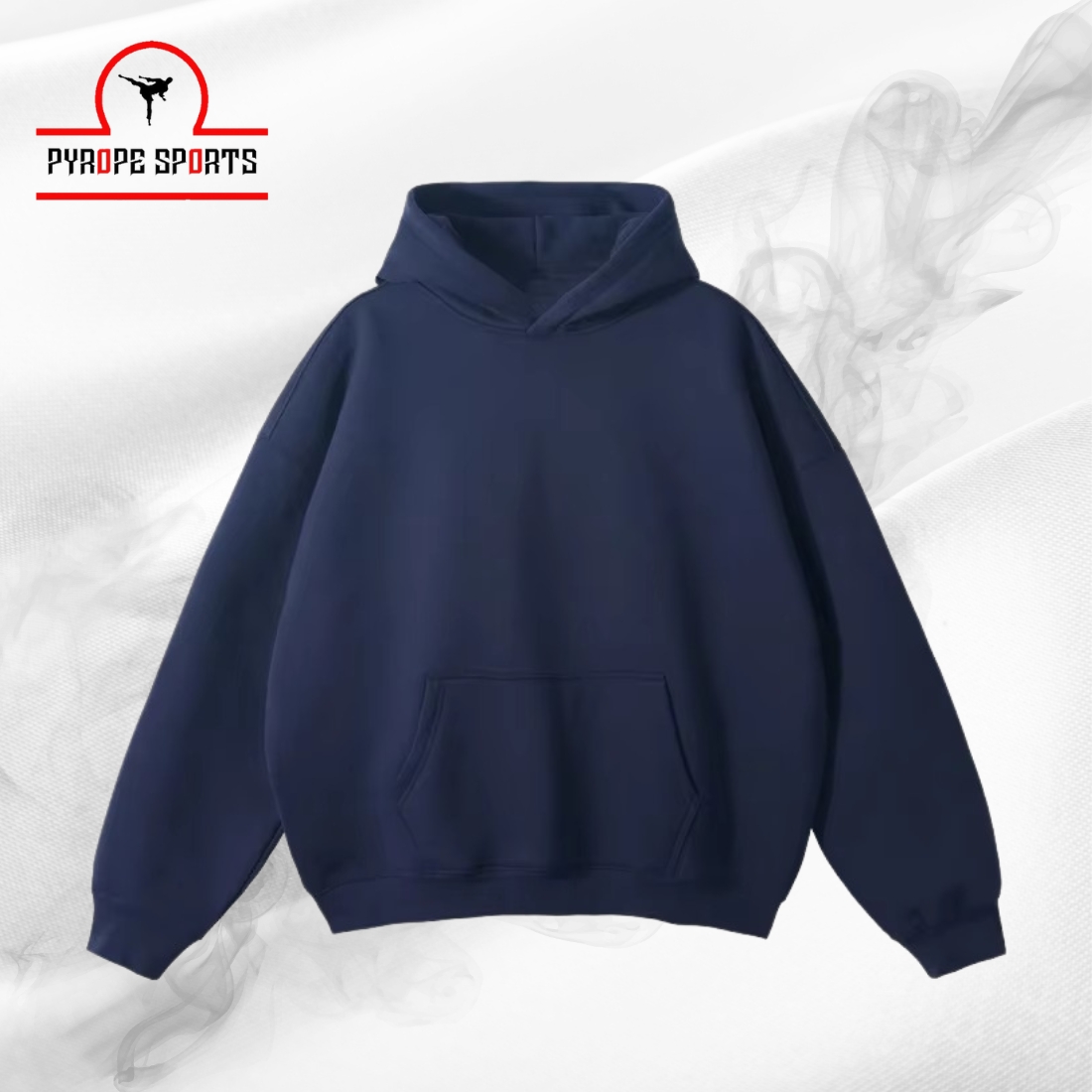 Premium Oversized Pullover Hoodies Custom Fleece Hooded Sweatshirts Streetwear Blank Hoodies for Men & Women - Image 2
