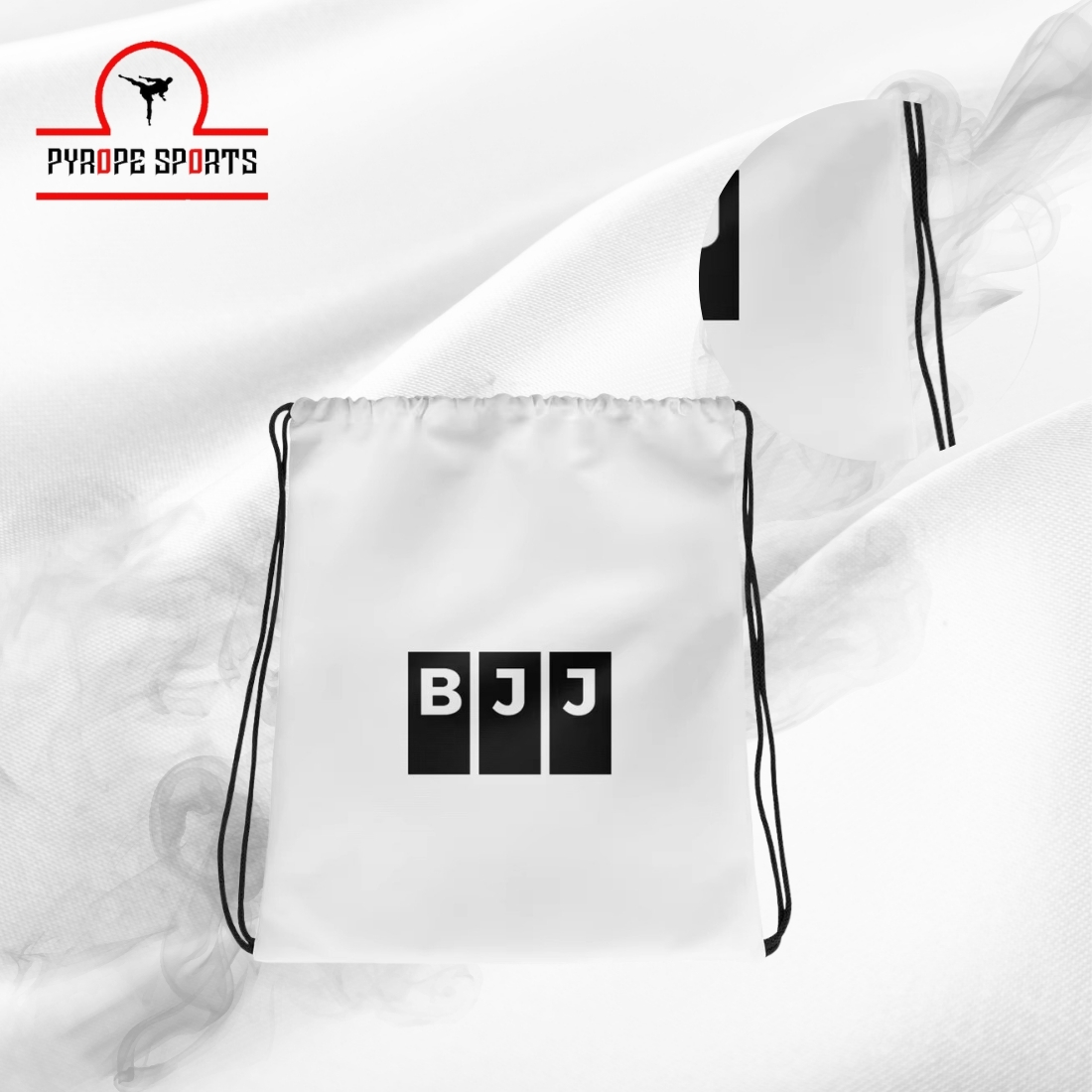 Minimalist BJJ Drawstring Gi Bag Custom Logo Gym Sack Lightweight Sports Backpack - Image 2
