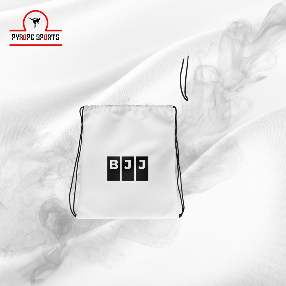 Minimalist BJJ Drawstring Gi Bag Custom Logo Gym Sack Lightweight Sports Backpack - Image 3