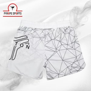 Premium Geometric MMA Training Shorts – Lightweight Athletic Gym Shorts