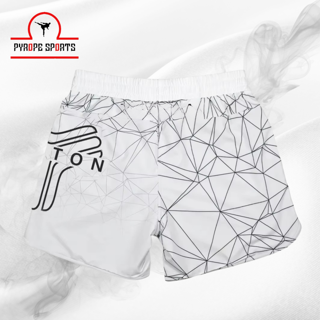 Premium Geometric MMA Training Shorts – Lightweight Athletic Gym Shorts