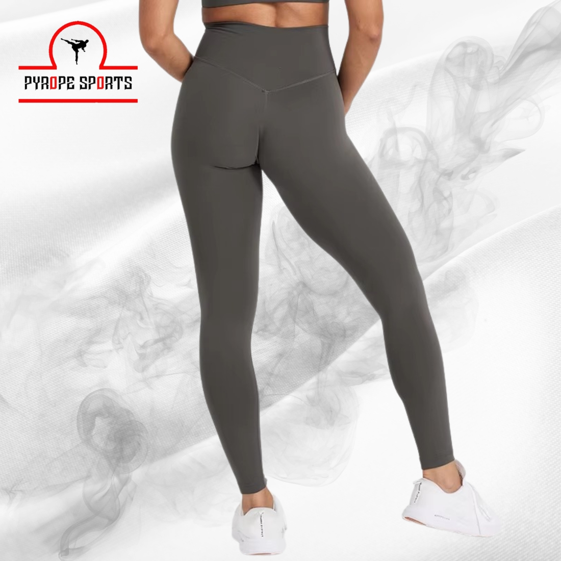 Women High Waist Compression Leggings for Gym and Yoga Performance Tights - Image 2