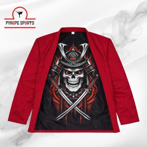 Samurai Skull BJJ Gi – Custom Brazilian Jiu Jitsu Uniform | Premium MMA Grappling Kimono