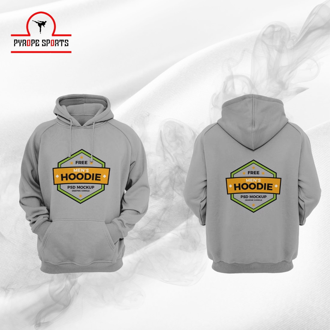 Men’s Printed Pullover Hoodie – Premium Casual & Streetwear - Image 2