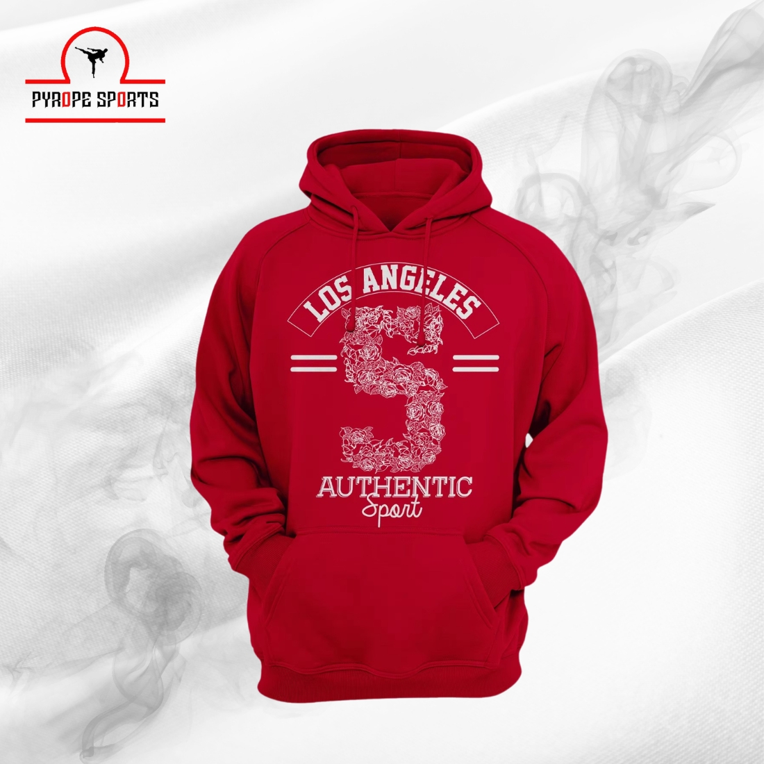 Men’s Graphic Printed Pullover Hoodie – Los Angeles Style Premium Streetwear - Image 2