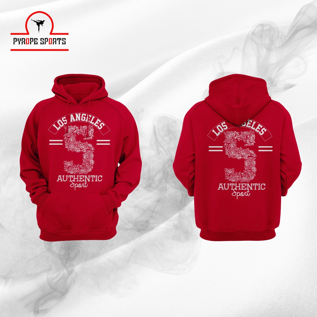 Men’s Graphic Printed Pullover Hoodie – Los Angeles Style Premium Streetwear