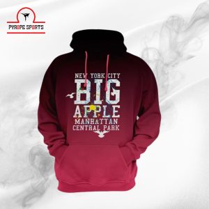 Men’s New York City Graphic Hoodie – Big Apple Premium Printed Pullover