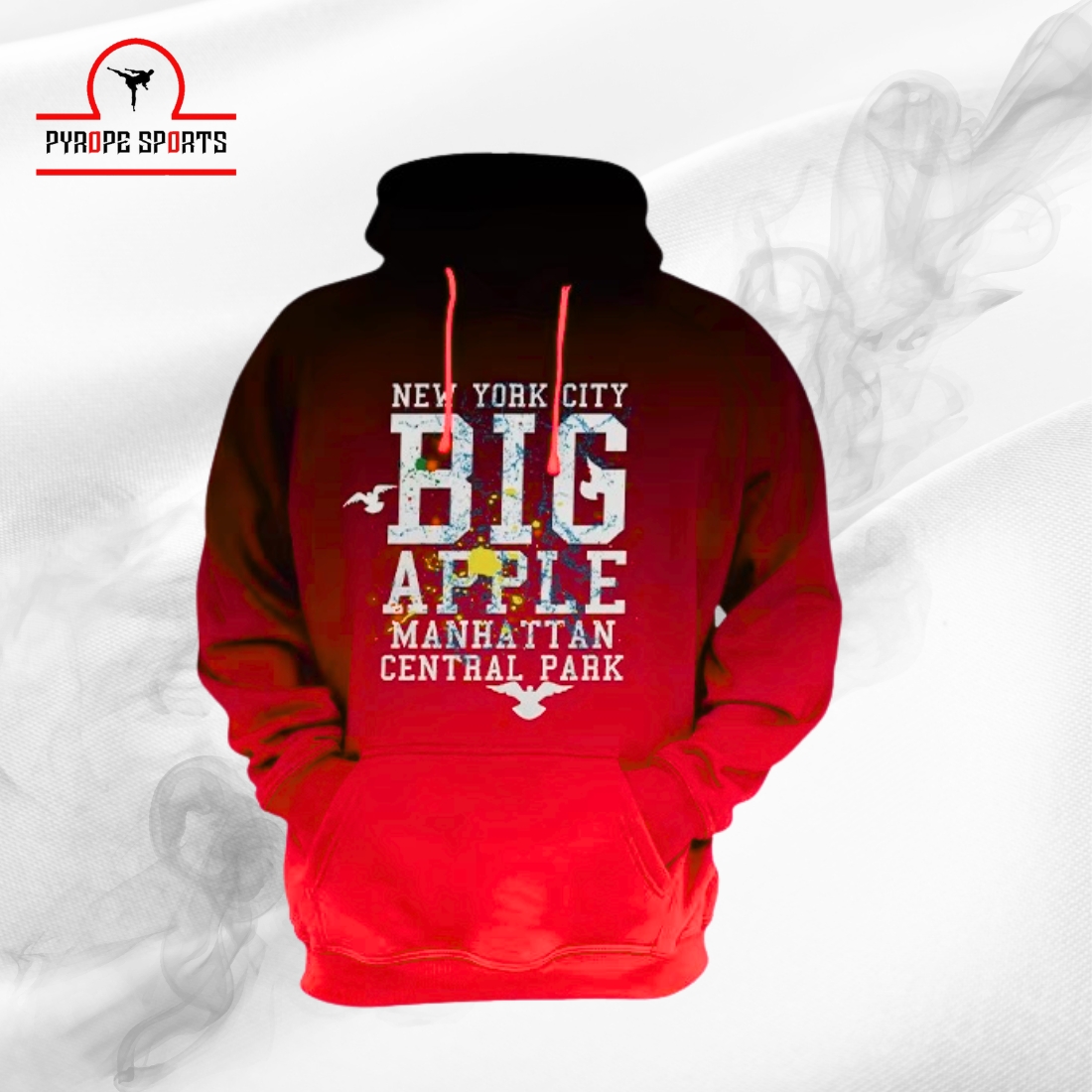 Men’s New York City Graphic Hoodie – Big Apple Premium Printed Pullover - Image 5