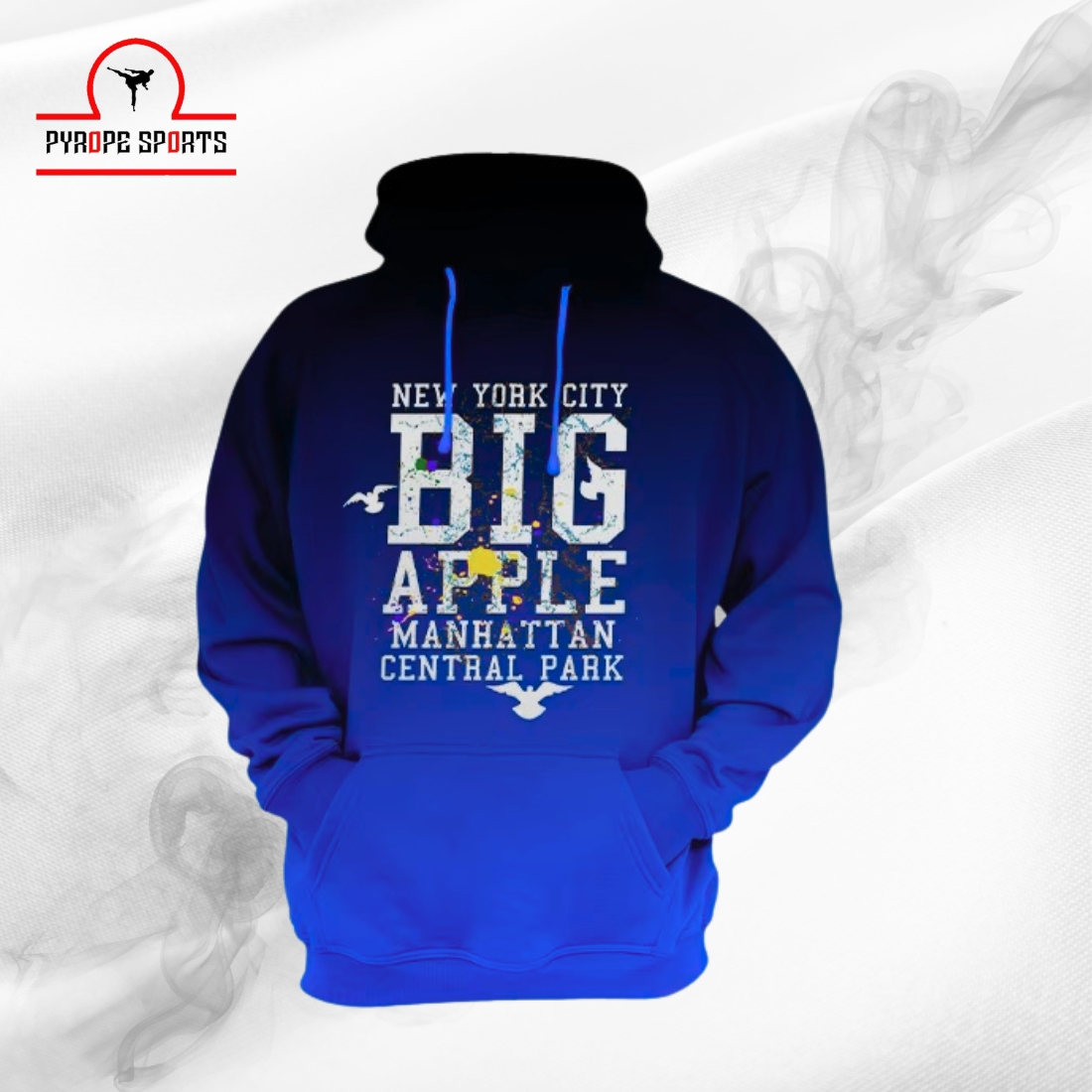Men’s New York City Graphic Hoodie – Big Apple Premium Printed Pullover - Image 4