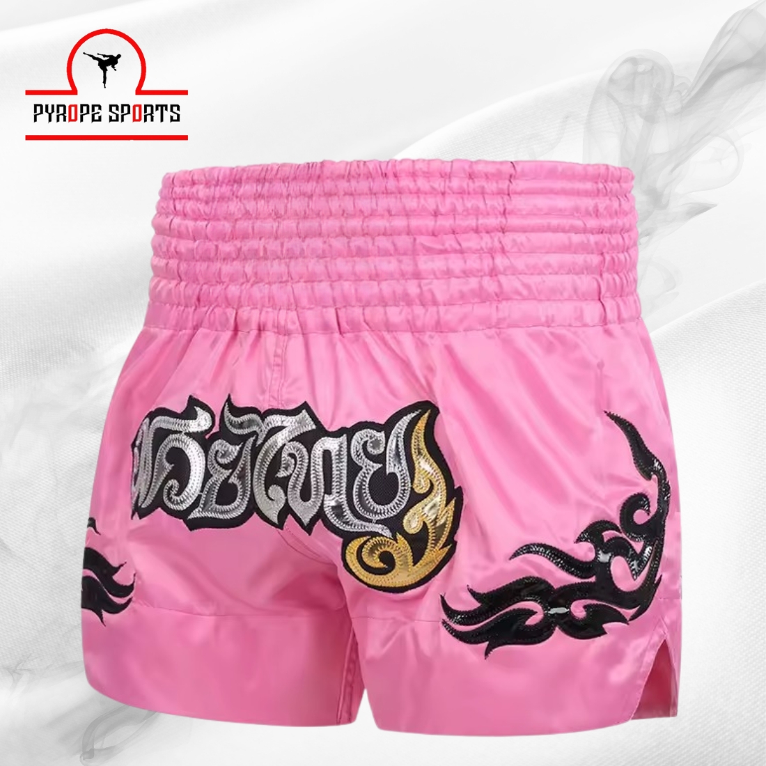 Premium Muay Thai Boxing Shorts – Embroidered Fight Shorts - Image 4