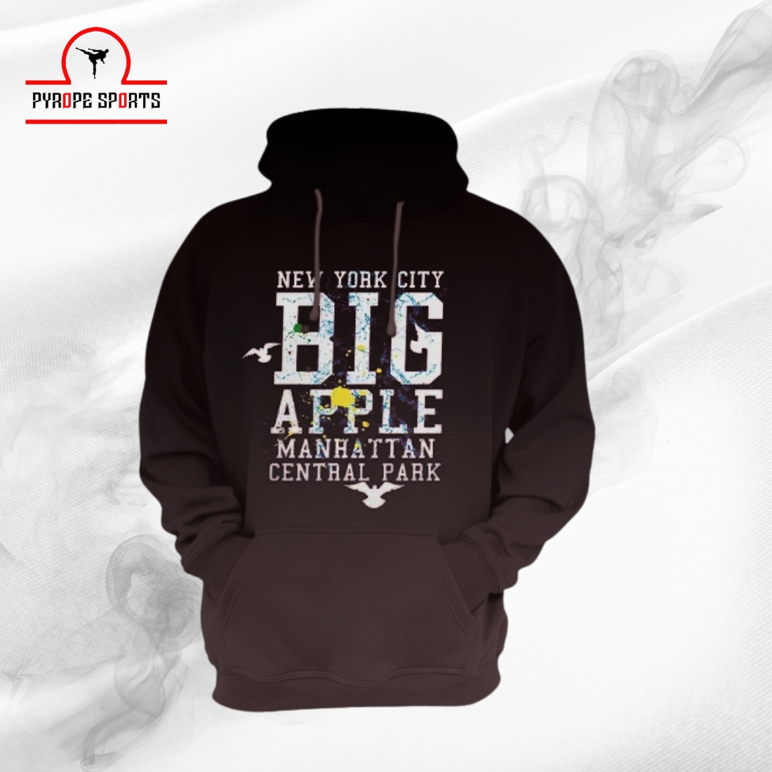 Men’s New York City Graphic Hoodie – Big Apple Premium Printed Pullover - Image 2