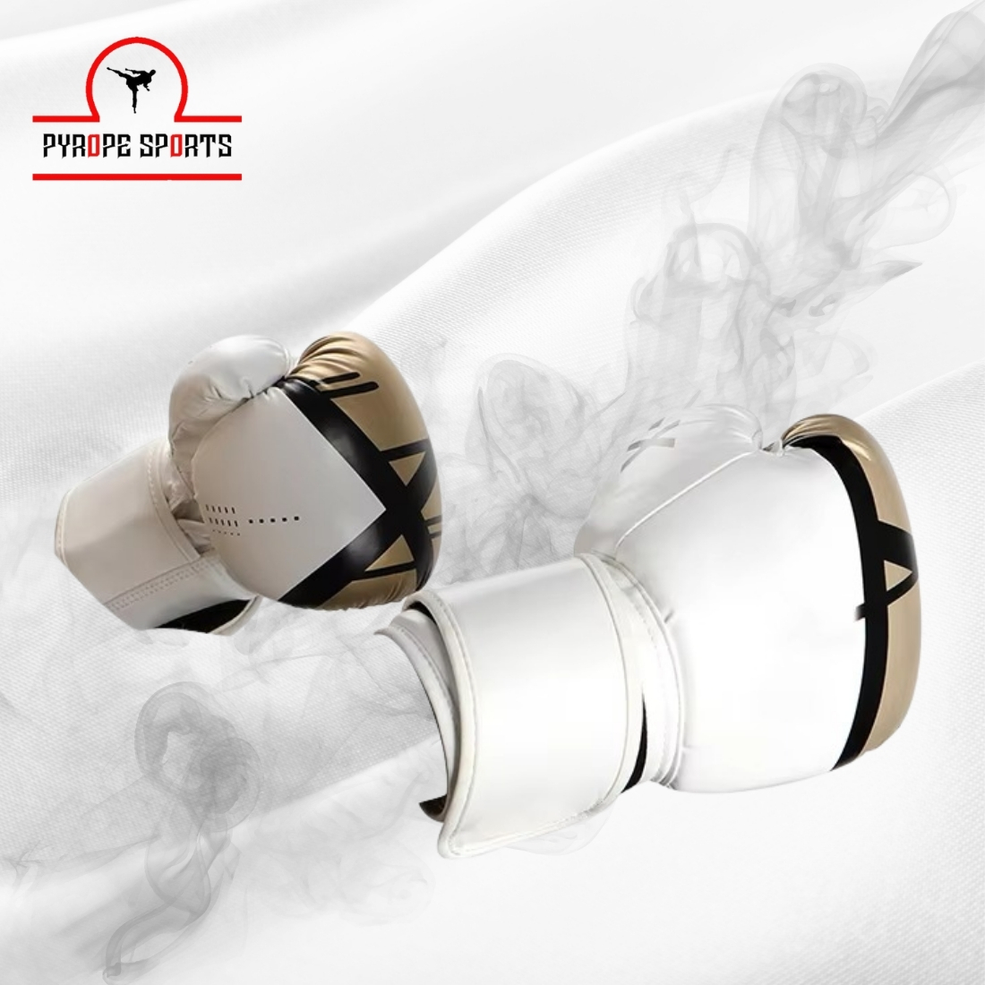 Premium Boxing Gloves – Training & Sparring Gloves | White & Gold / Red & Black | High Quality Custom Sports Gloves - Image 3