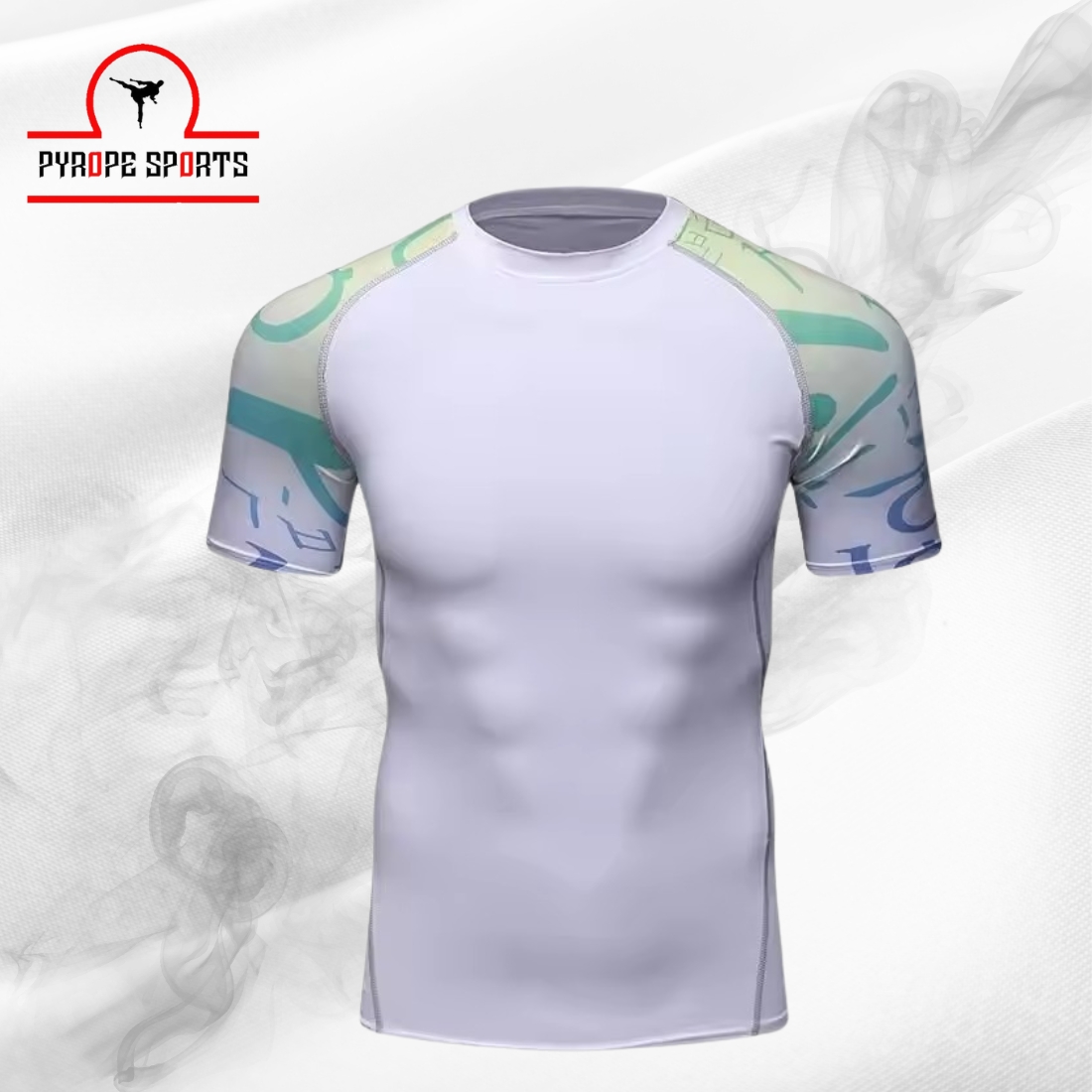 Men’s Short Sleeve Rash Guard – Compression T-Shirt | Gym, MMA, BJJ & Fitness Wear | Custom Sports Apparel