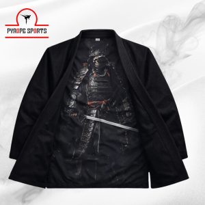 Black Brazilian Jiu Jitsu Gi – Samurai Edition | Premium BJJ Uniform (Gi + Belt)