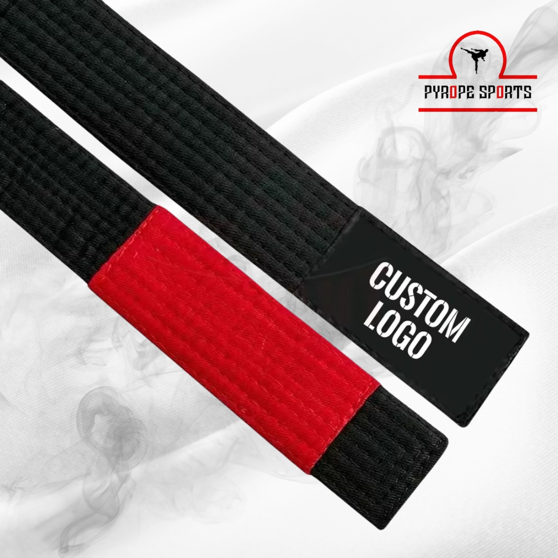 Brazilian Jiu Jitsu Belts BJJ Ranking Belt Custom Logo Martial Arts Uniform Belt - Image 3
