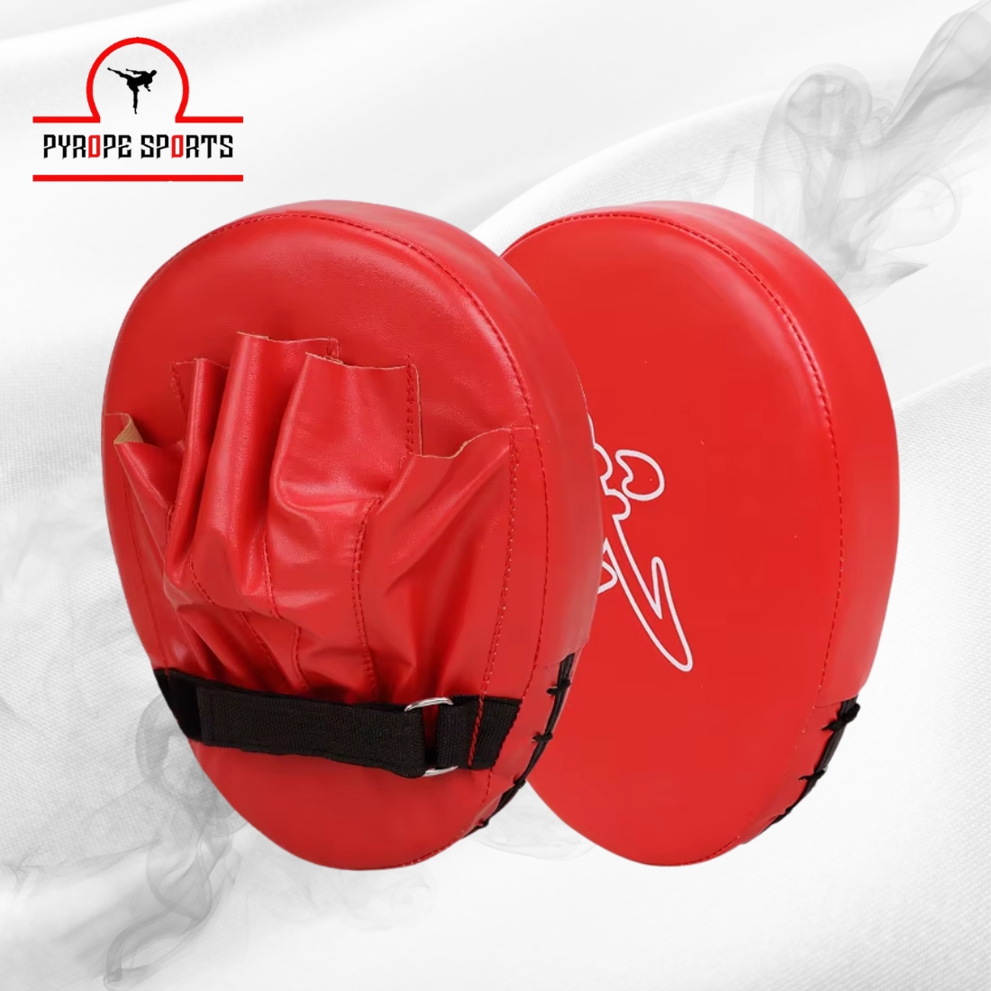 Professional Curved Boxing Focus Mitts Punching Pads Training MMA Focus Pads - Image 3