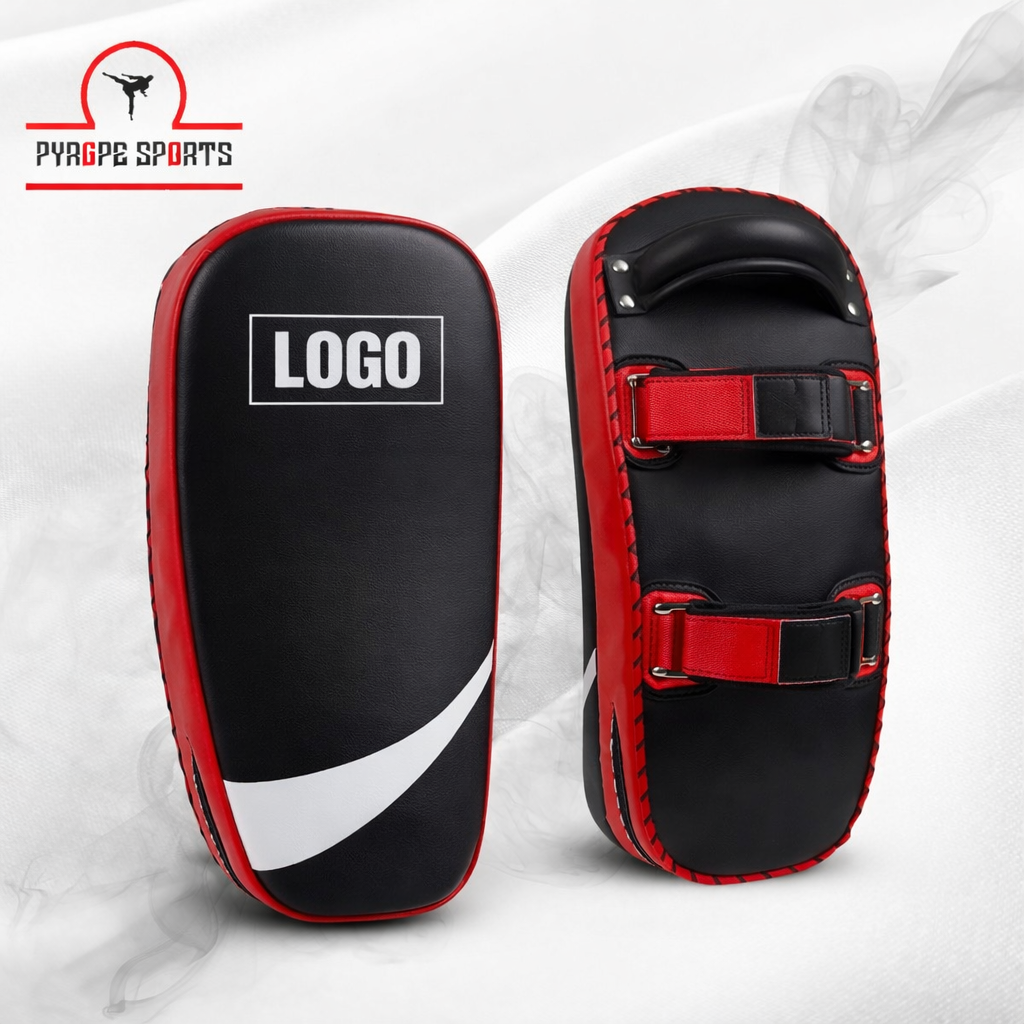 Muay Thai Shin Guards – Blue & White Edition | MMA & Kickboxing Leg Protection