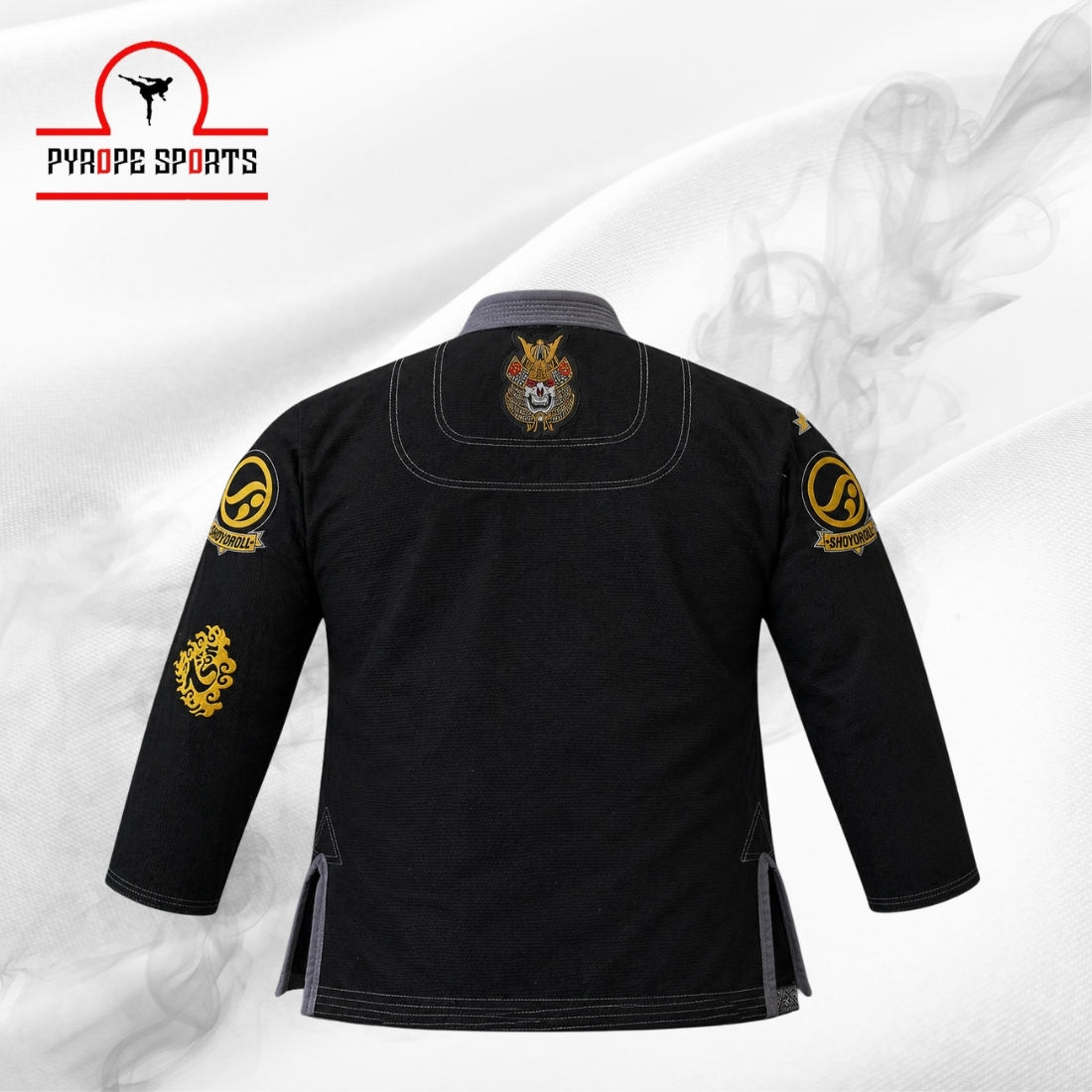 Shoyoroll Batch #33: 7th Son II Black BJJ Gi Uniform 450 gsm Jiu Jitsu - Image 6