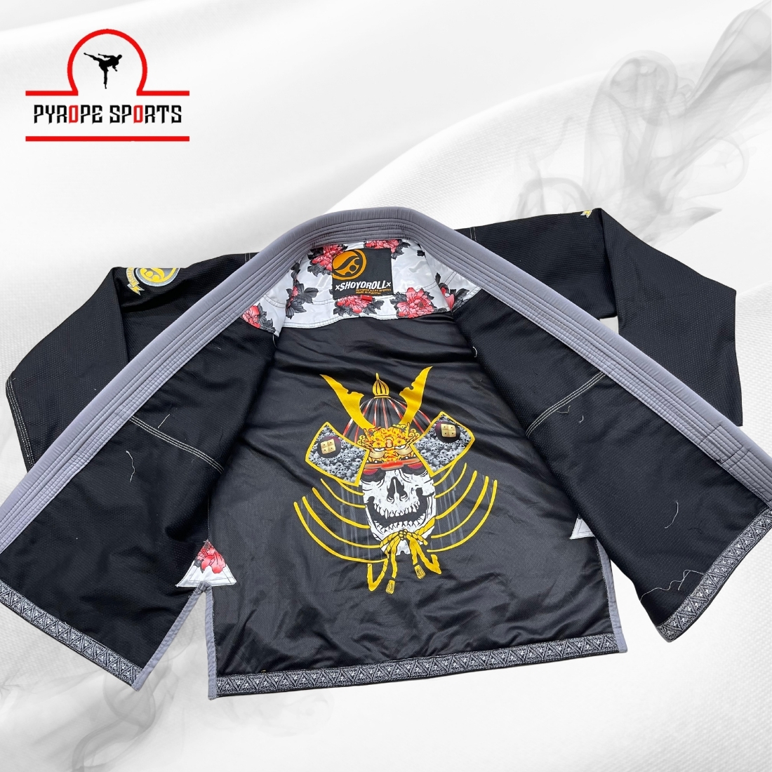 Shoyoroll Batch #33: 7th Son II Black BJJ Gi Uniform 450 gsm Jiu Jitsu - Image 3
