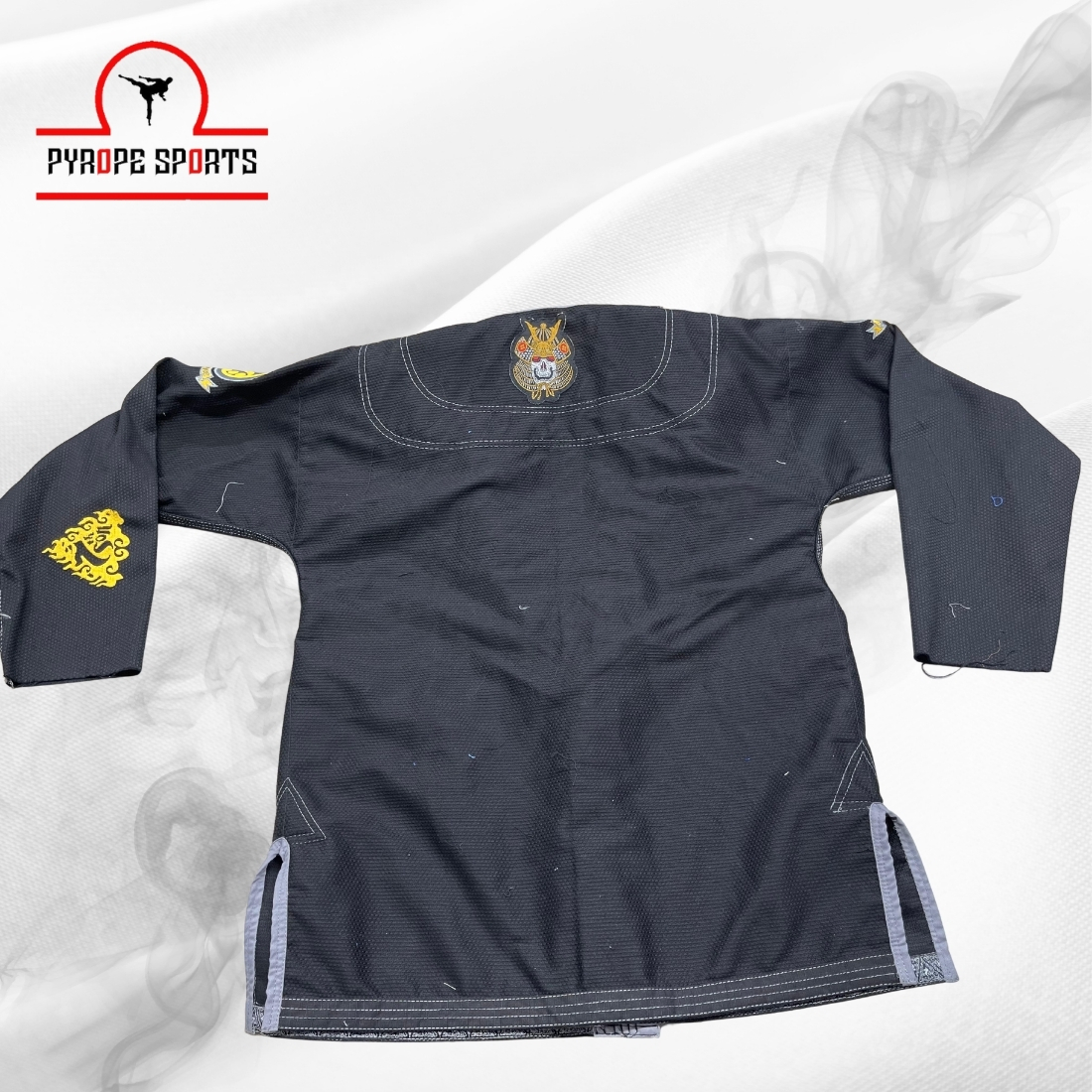 Shoyoroll Batch #33: 7th Son II Black BJJ Gi Uniform 450 gsm Jiu Jitsu - Image 5